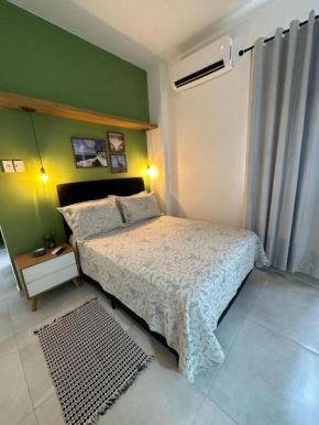 Acolhedor apartamento na quadra da praia